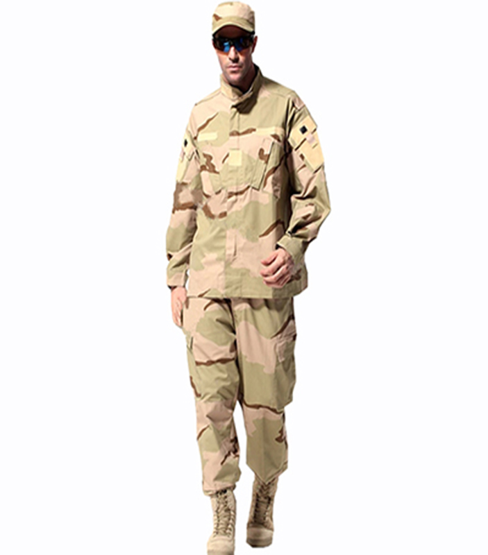 Fournisseur d'uniformes de l'armée militaire Desert Camouflage