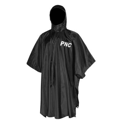 Poncho imperméable noir pour la police et l'armée